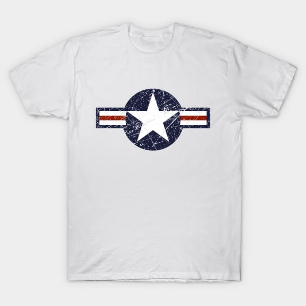 United States Roundel Vintage T-Shirt by Mandra